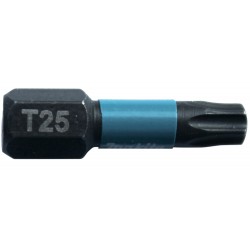 Impact BLACK Bit TORX 25mm T25 Makita