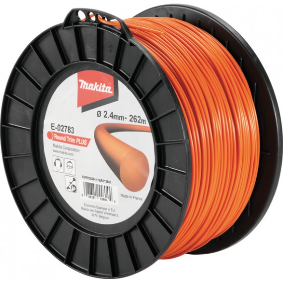 Žacie lanko 2,4mm/262 oranzové okrúhle Makita